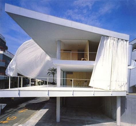 the metal shutter houses|curtain wall house shigeru ban.